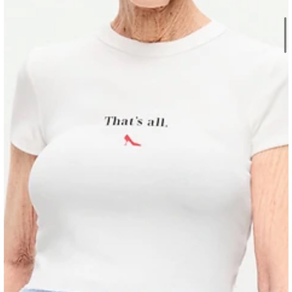 Old navy The devils wears Prada 2 tshirt movie collectible merch SM MED LG white